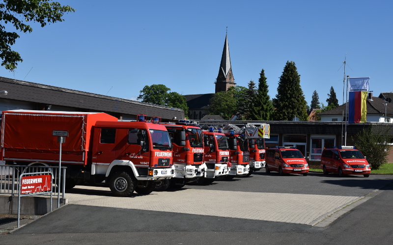 Fuhrpark der Feuerwehr Wetter-Mitte im Jahr 2017